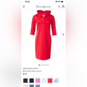 Gretchen Scott orange dress